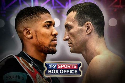 joshua klitschko odds